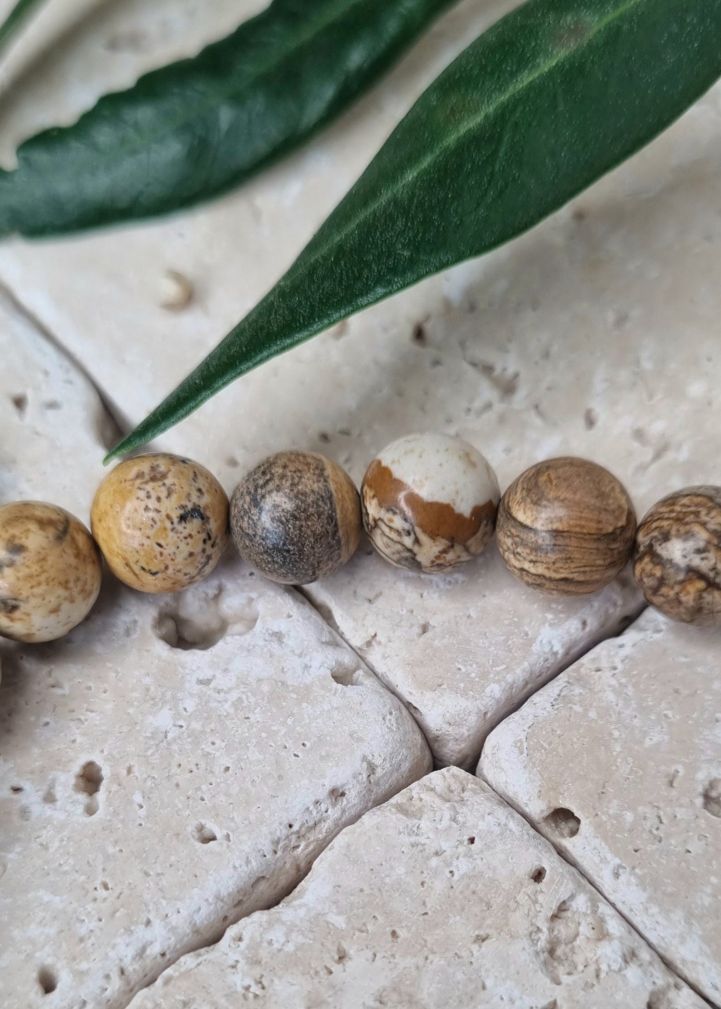 EQUILIBRE Bracelet jaspe paysage