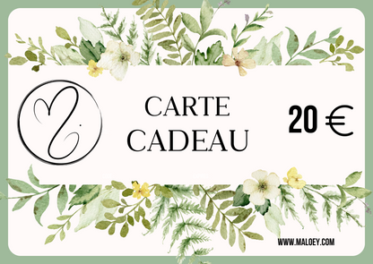 Carte cadeau MALOEY.